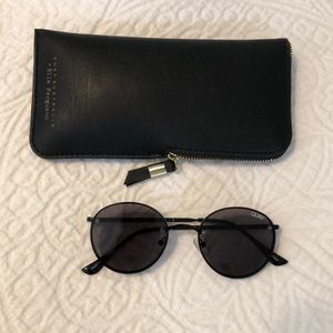 Farrah Black Sunglasses